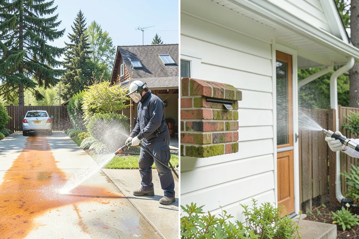 Balcony Cleaning in Mountlake Terrace, Snohomish County, WA - Clear furniture and loose debris from the balcony