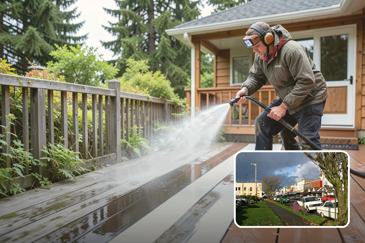 Bank Exterior Cleaning in Arlington, Snohomish County, WA - Maintains a clean, trustworthy image at every customer touch point
