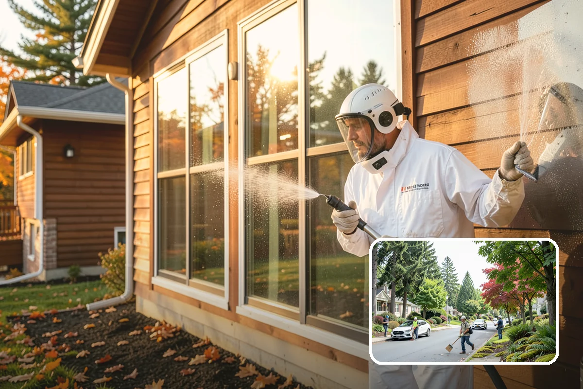 Bank Exterior Cleaning in Beaux Arts Village, King County, WA - Maintains a clean, trustworthy image at every customer touch point