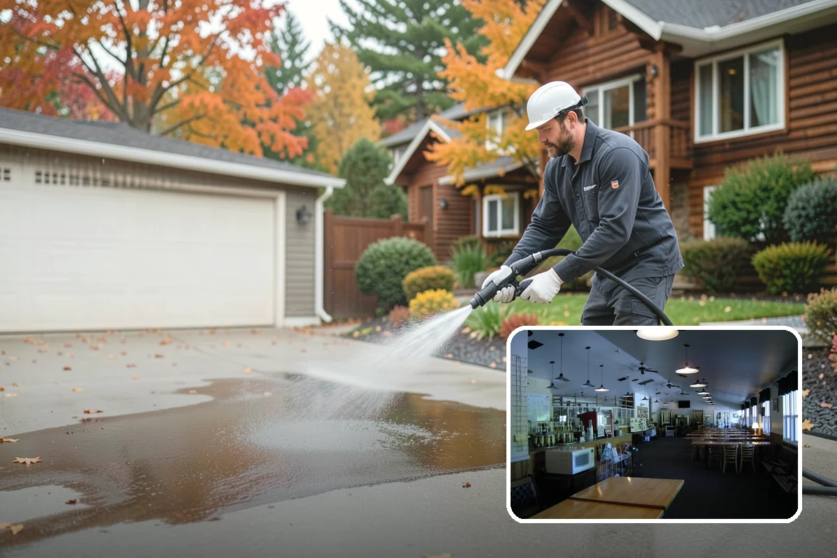 Bank Exterior Cleaning in Black Diamond, King County, WA - Maintains a clean, trustworthy image at every customer touch point