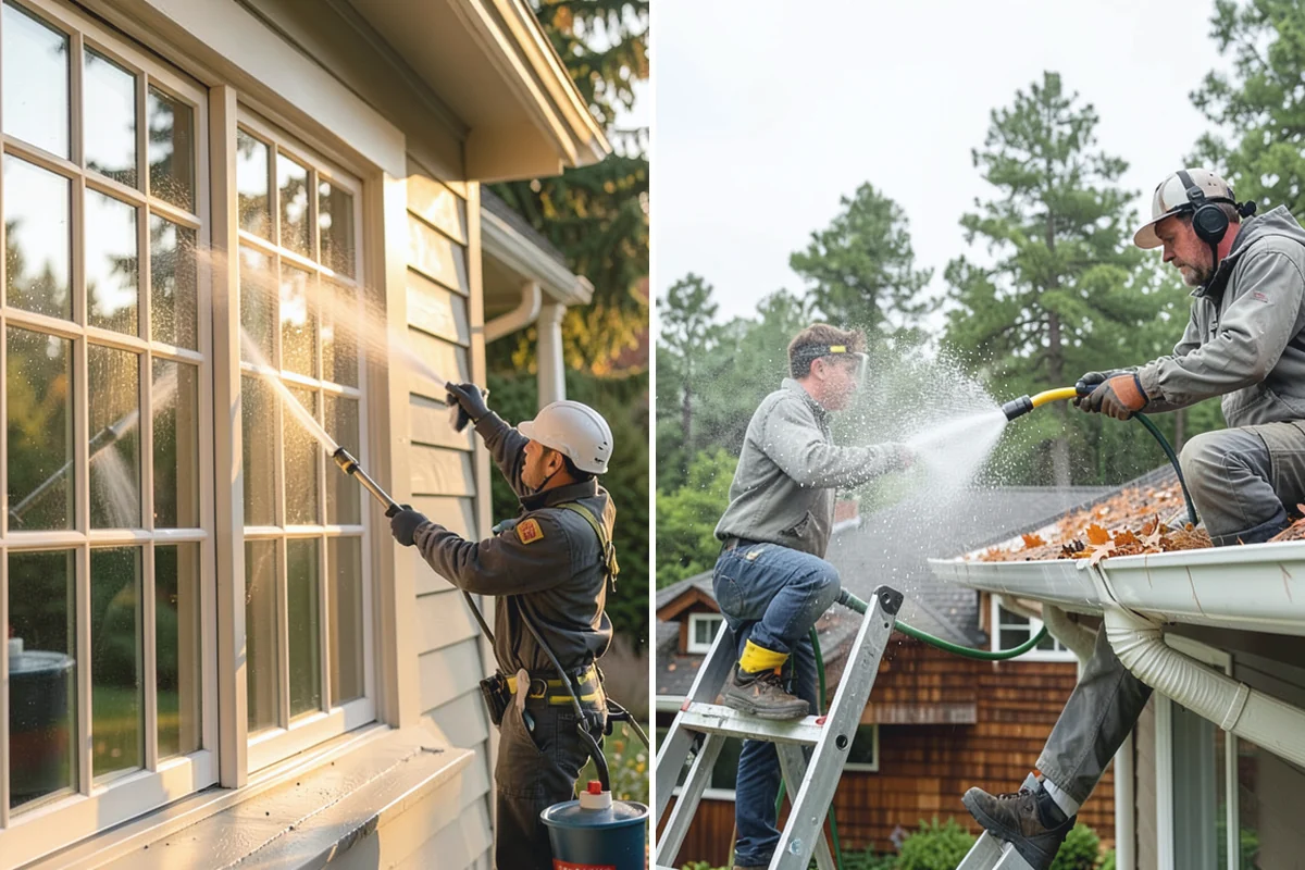 Bank Exterior Cleaning in Bonney Lake, Pierce County, WA - Coordinate access around hours and security systems