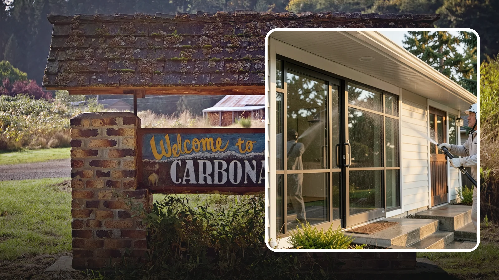 Bank Exterior Cleaning in Carbonado, Pierce County, WA - Polished exterior cleaning for banks and credit unions that keeps facades, entrances, ATM areas, and drive-up lanes looking...