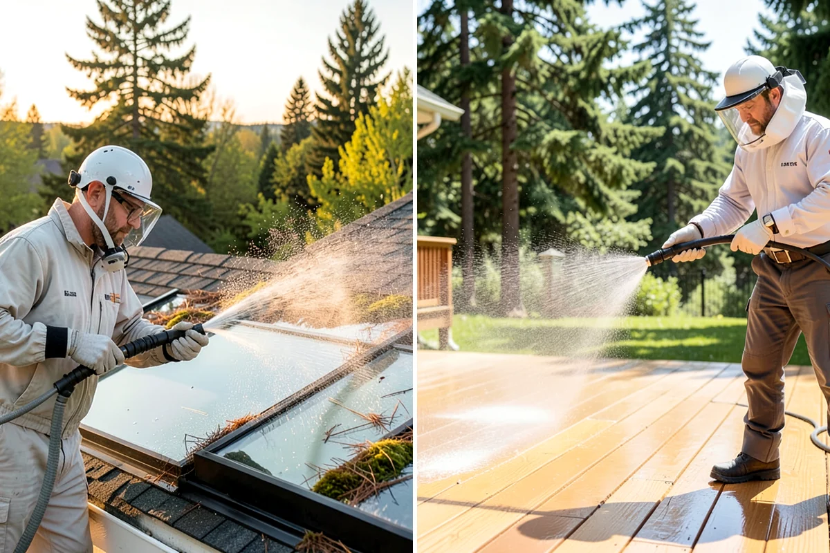 Bank Exterior Cleaning in Clyde Hill, King County, WA - Coordinate access around hours and security systems