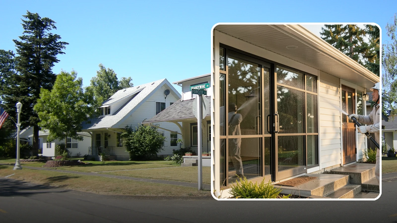 Bank Exterior Cleaning in DuPont, Pierce County, WA - Polished exterior cleaning for banks and credit unions that keeps facades, entrances, ATM areas, and drive-up lanes looking...