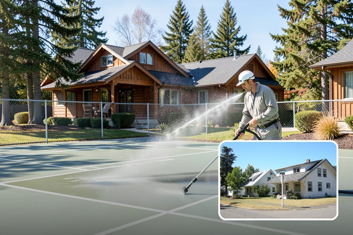 Bank Exterior Cleaning in DuPont, Pierce County, WA - Maintains a clean, trustworthy image at every customer touch point