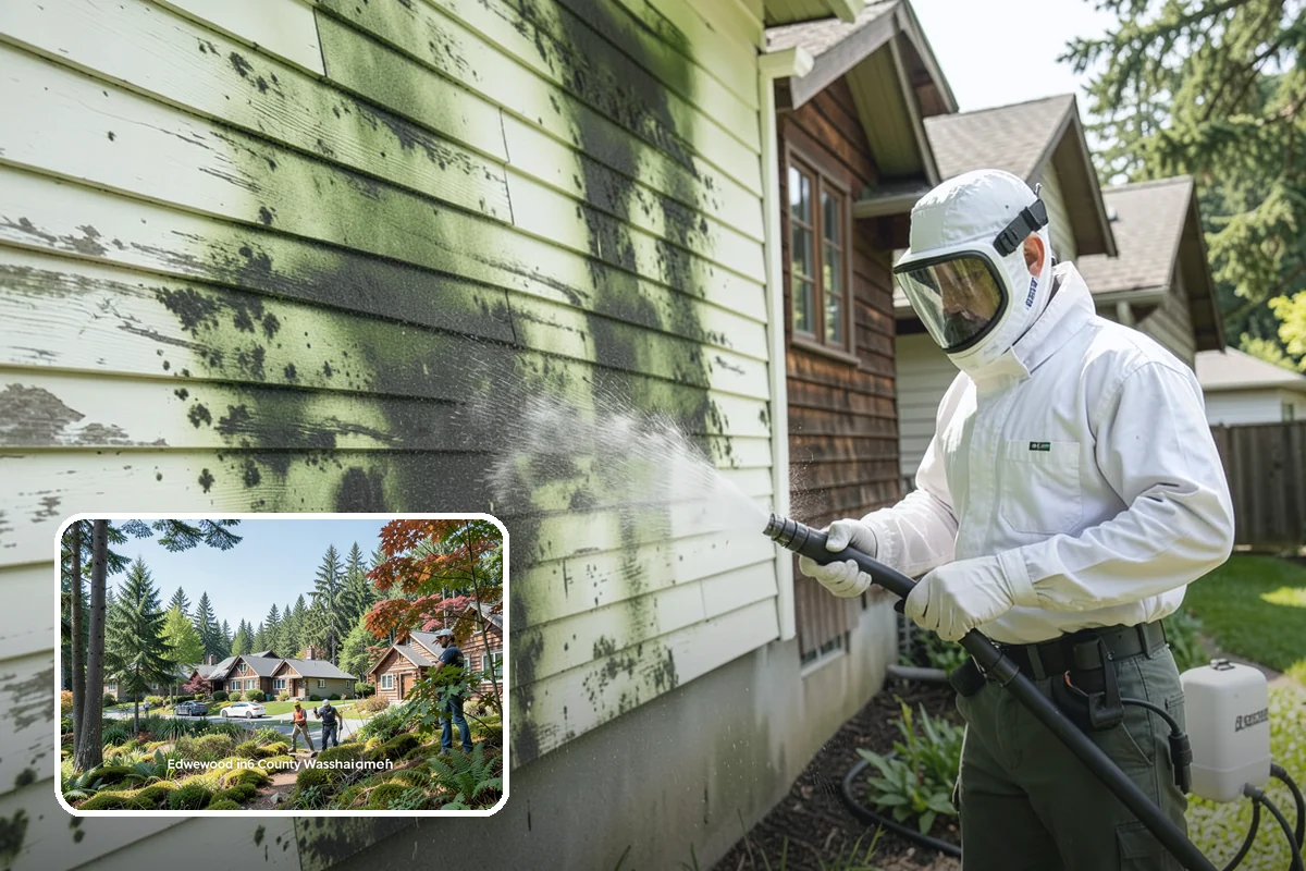 Bank Exterior Cleaning in Edgewood, Pierce County, WA - Maintains a clean, trustworthy image at every customer touch point