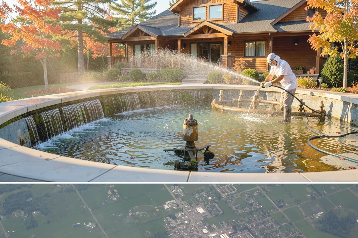 Bank Exterior Cleaning in Enumclaw, King County, WA - Quarterly cleaning keeps a bank exterior consistently sharp, with added attention in spring when pollen and algae peak.