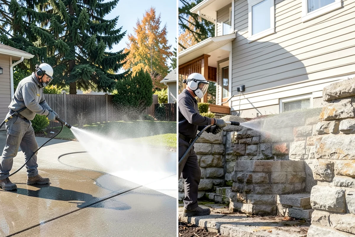 Bank Exterior Cleaning in Gig Harbor, Pierce County, WA - Coordinate access around hours and security systems