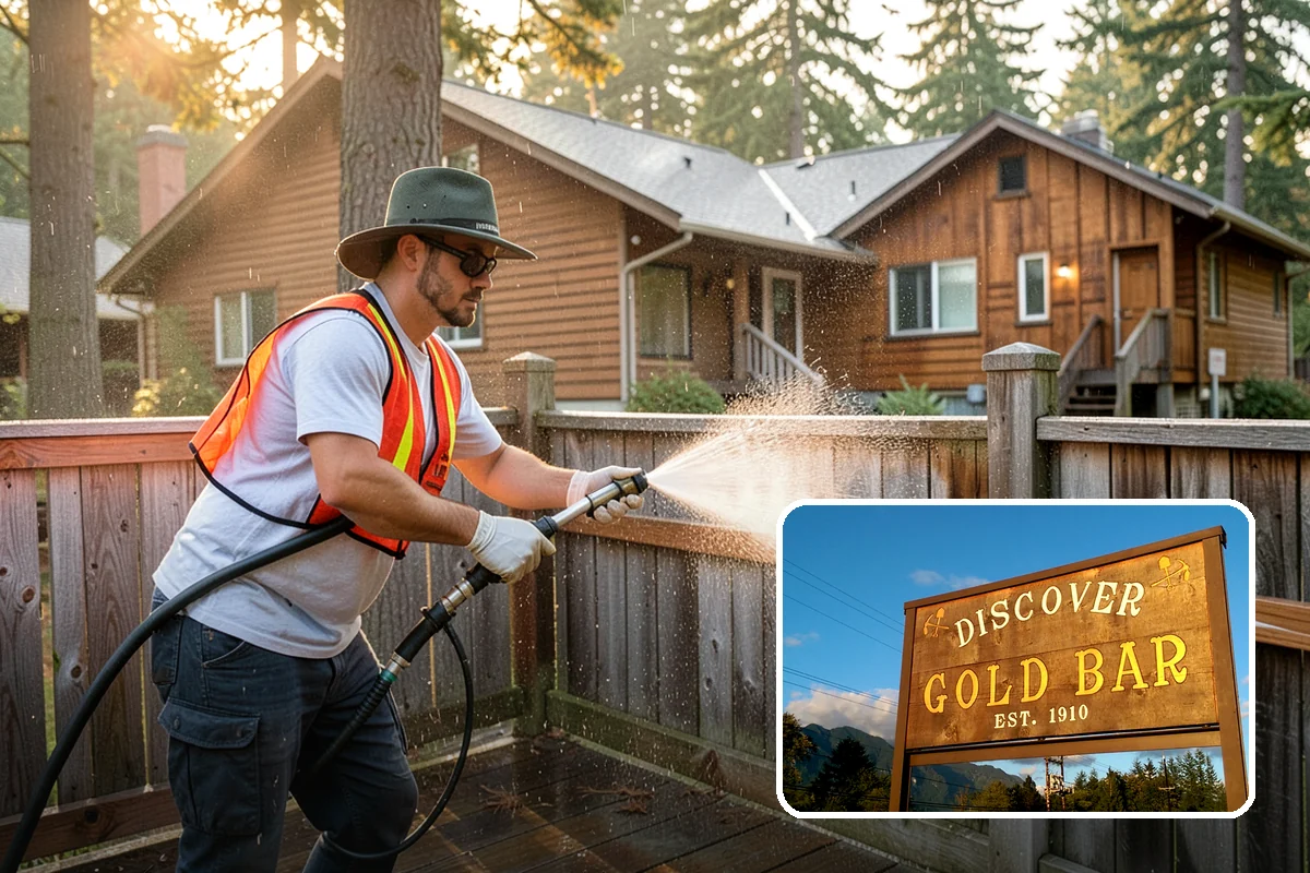 Bank Exterior Cleaning in Gold Bar, Snohomish County, WA - Maintains a clean, trustworthy image at every customer touch point