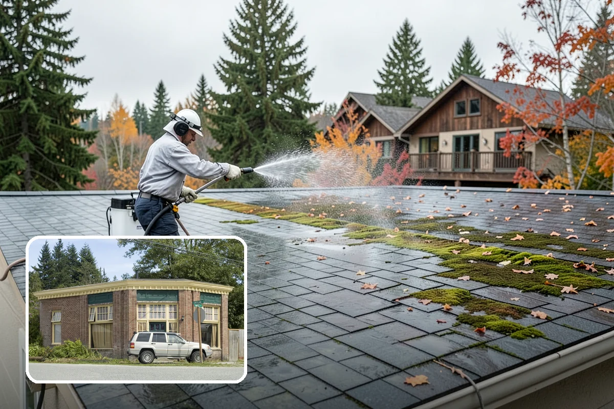 Bank Exterior Cleaning in Hamilton, Skagit County, WA - Maintains a clean, trustworthy image at every customer touch point