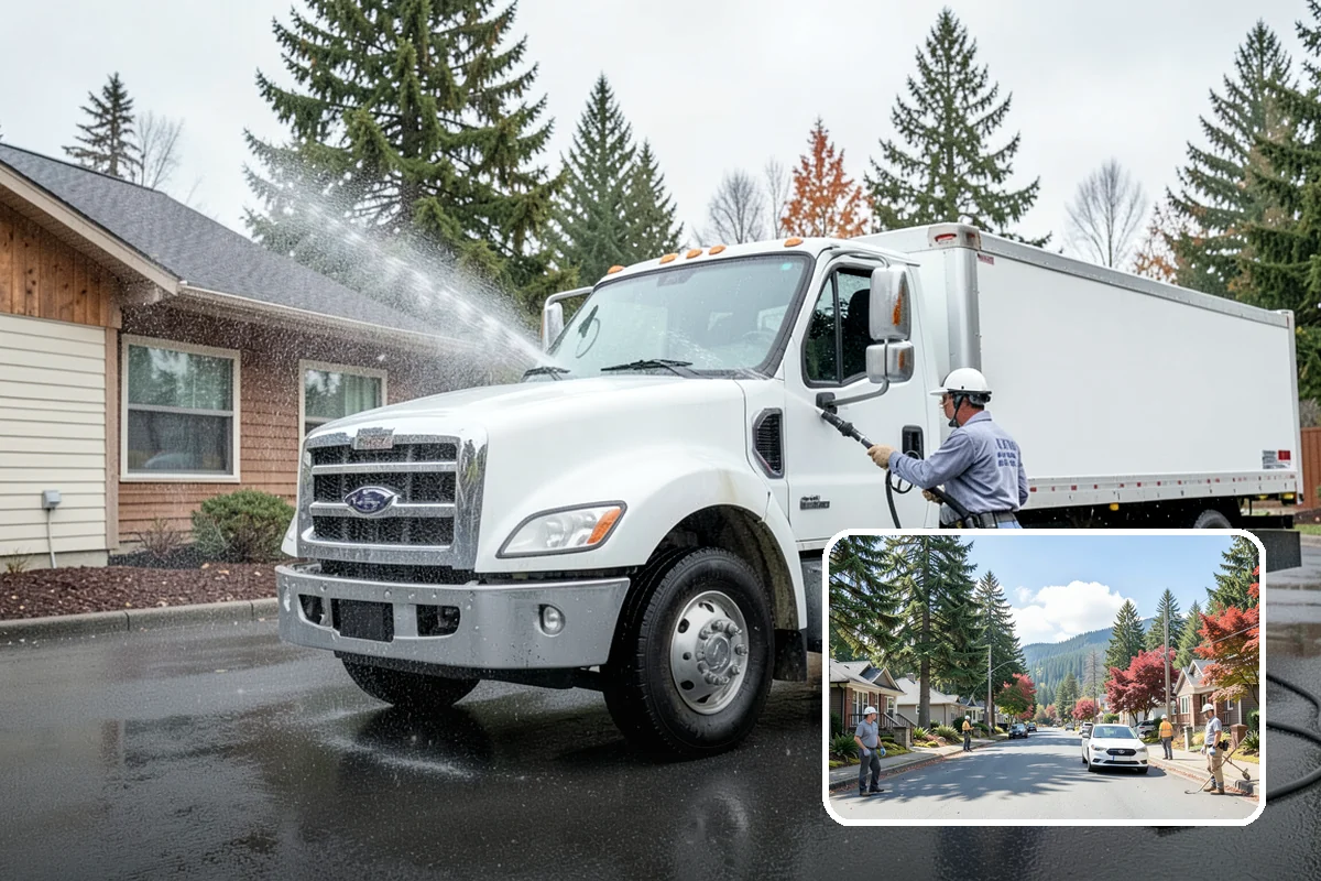 Bank Exterior Cleaning in Hunts Point, King County, WA - Maintains a clean, trustworthy image at every customer touch point