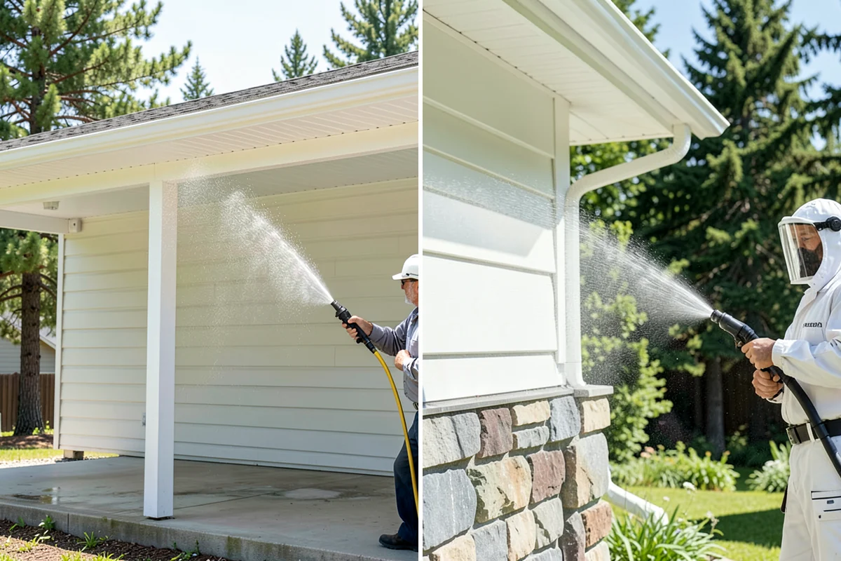Bank Exterior Cleaning in Hunts Point, King County, WA - Coordinate access around hours and security systems