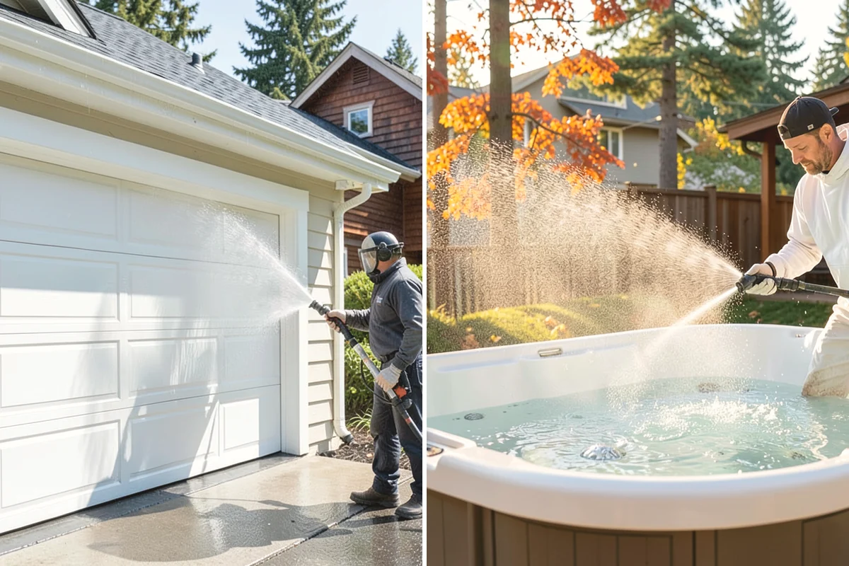 Bank Exterior Cleaning in Issaquah, King County, WA - Coordinate access around hours and security systems