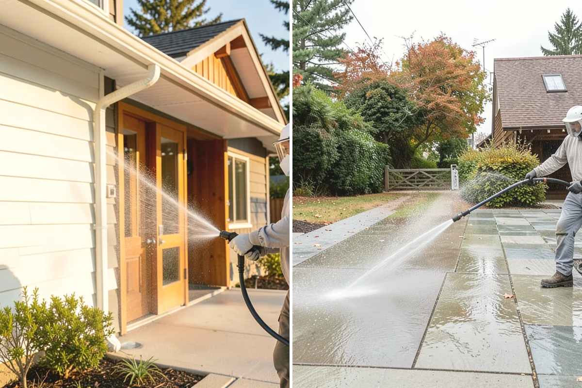 Bank Exterior Cleaning in La Conner, Skagit County, WA - Coordinate access around hours and security systems