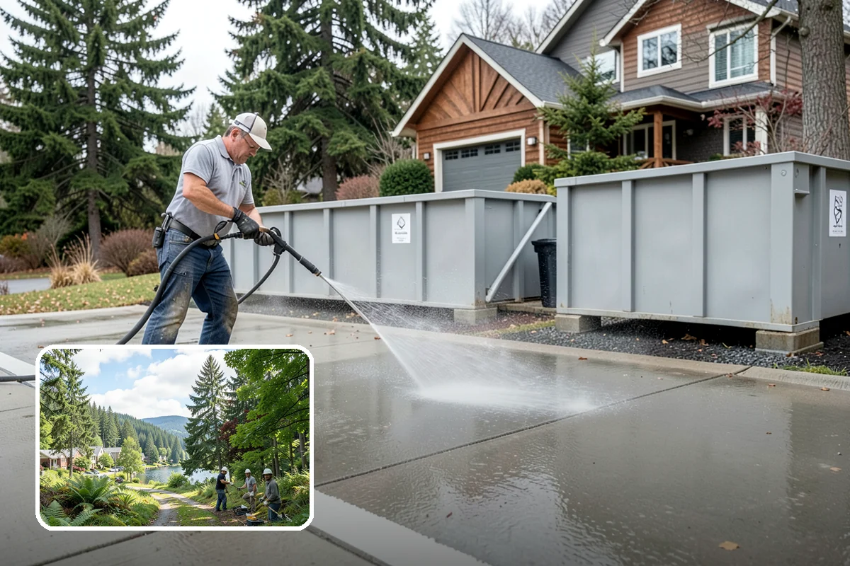 Bank Exterior Cleaning in Lake Forest Park, King County, WA - Maintains a clean, trustworthy image at every customer touch point