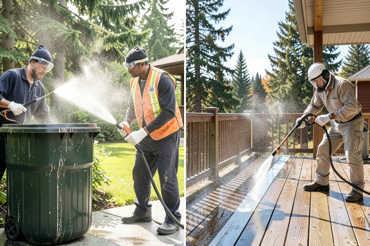 Bank Exterior Cleaning in Lake Forest Park, King County, WA - Coordinate access around hours and security systems