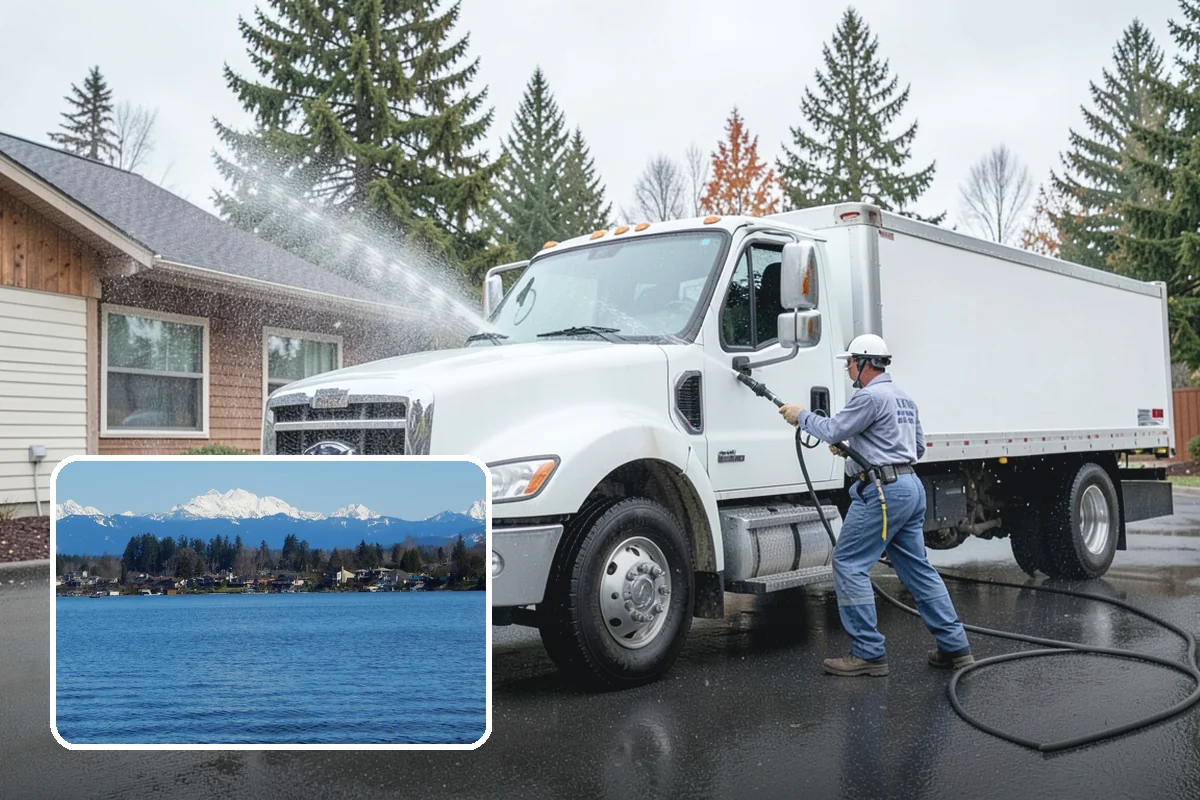 Bank Exterior Cleaning in Lake Stevens, Snohomish County, WA - Maintains a clean, trustworthy image at every customer touch point