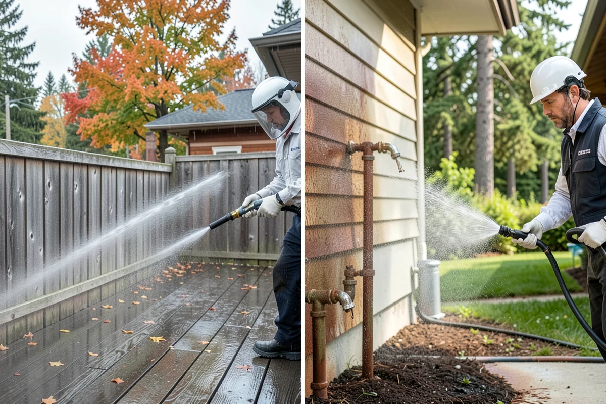 Bank Exterior Cleaning in Lyman, Skagit County, WA - Coordinate access around hours and security systems