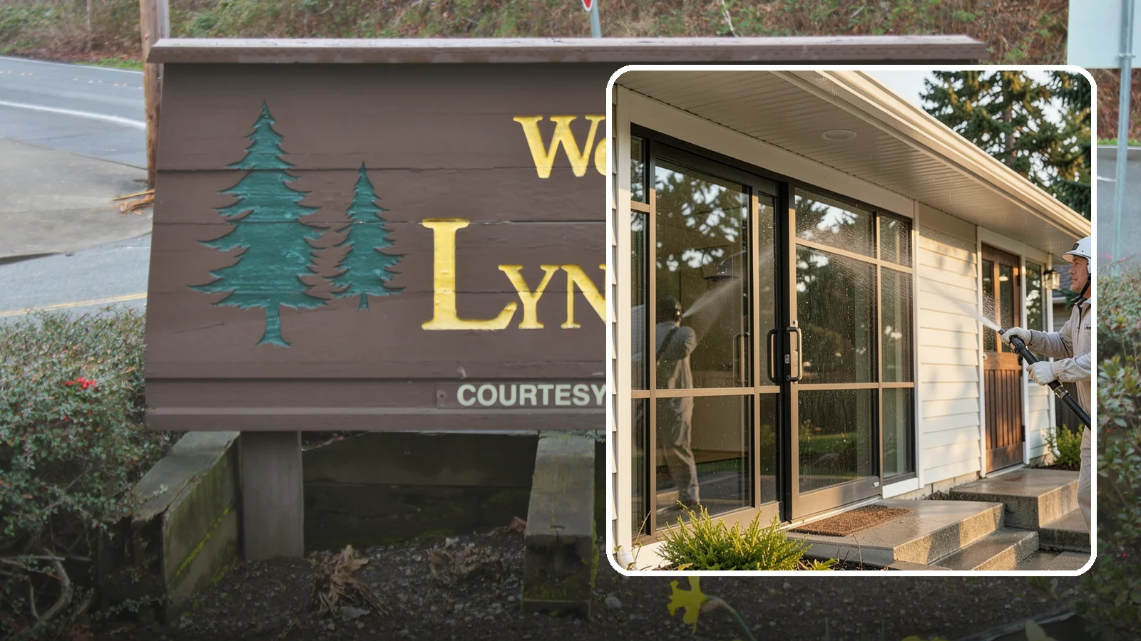 Bank Exterior Cleaning in Lynnwood, Snohomish County, WA - Polished exterior cleaning for banks and credit unions that keeps facades, entrances, ATM areas, and drive-up lanes looking...