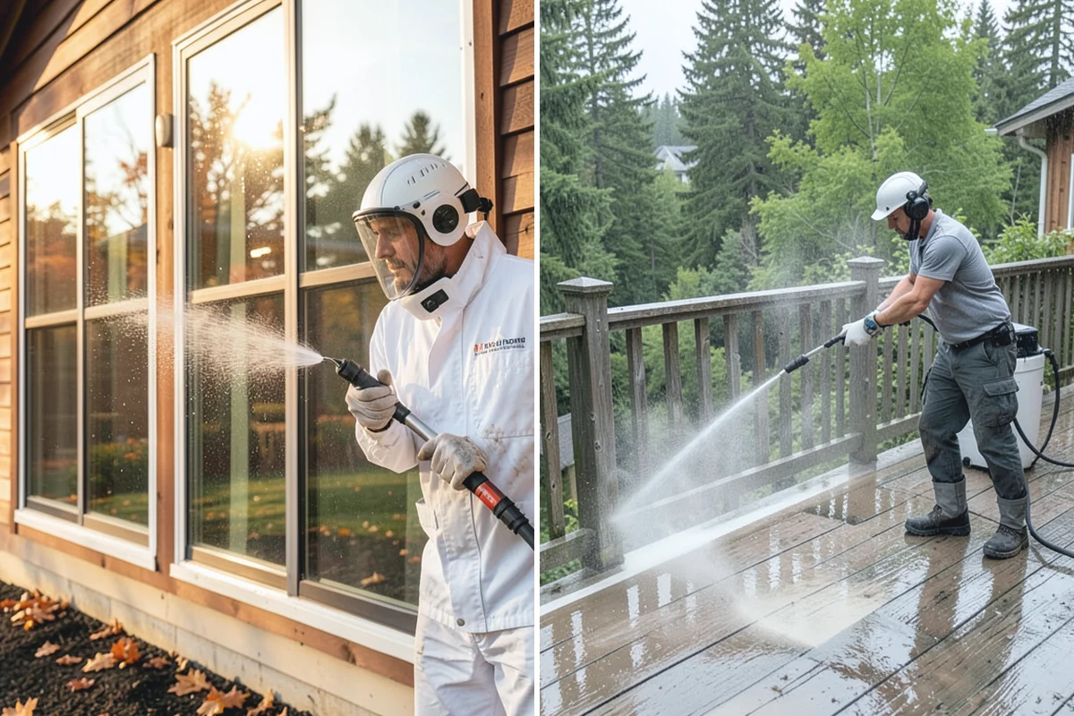 Bank Exterior Cleaning in Marysville, Snohomish County, WA - Coordinate access around hours and security systems