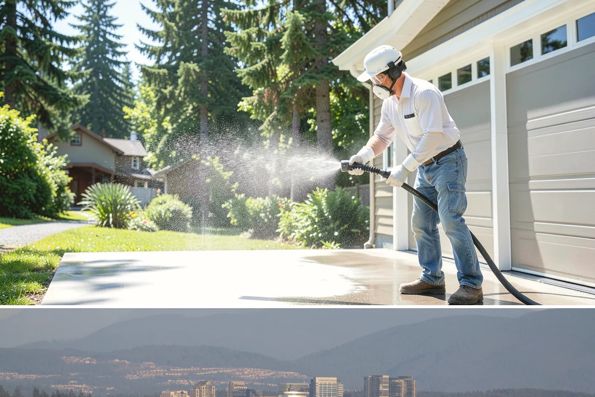 Bank Exterior Cleaning in Medina, King County, WA - Quarterly cleaning keeps a bank exterior consistently sharp, with added attention in spring when pollen and algae peak.