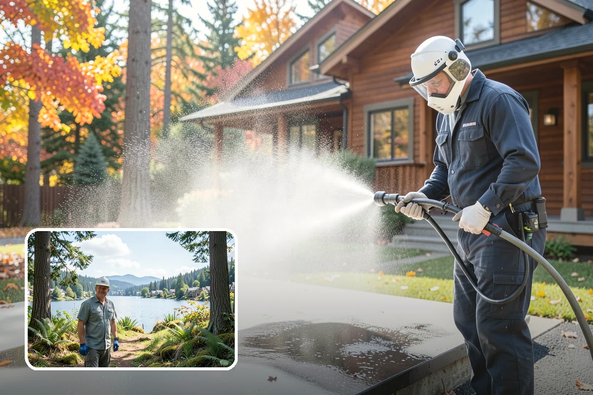 Bank Exterior Cleaning in Milton, King County, WA - Maintains a clean, trustworthy image at every customer touch point