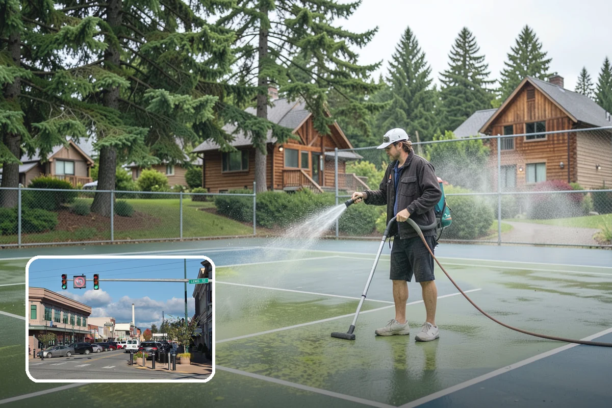 Bank Exterior Cleaning in Monroe, Snohomish County, WA - Maintains a clean, trustworthy image at every customer touch point