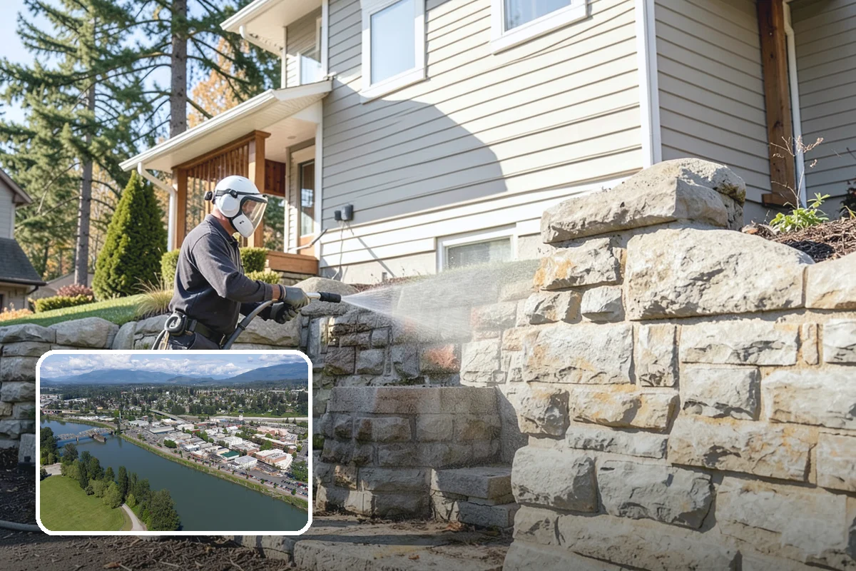 Bank Exterior Cleaning in Mount Vernon, Skagit County, WA - Maintains a clean, trustworthy image at every customer touch point