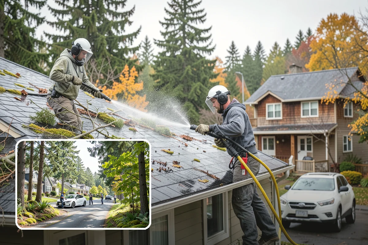 Bank Exterior Cleaning in Normandy Park, King County, WA - Maintains a clean, trustworthy image at every customer touch point