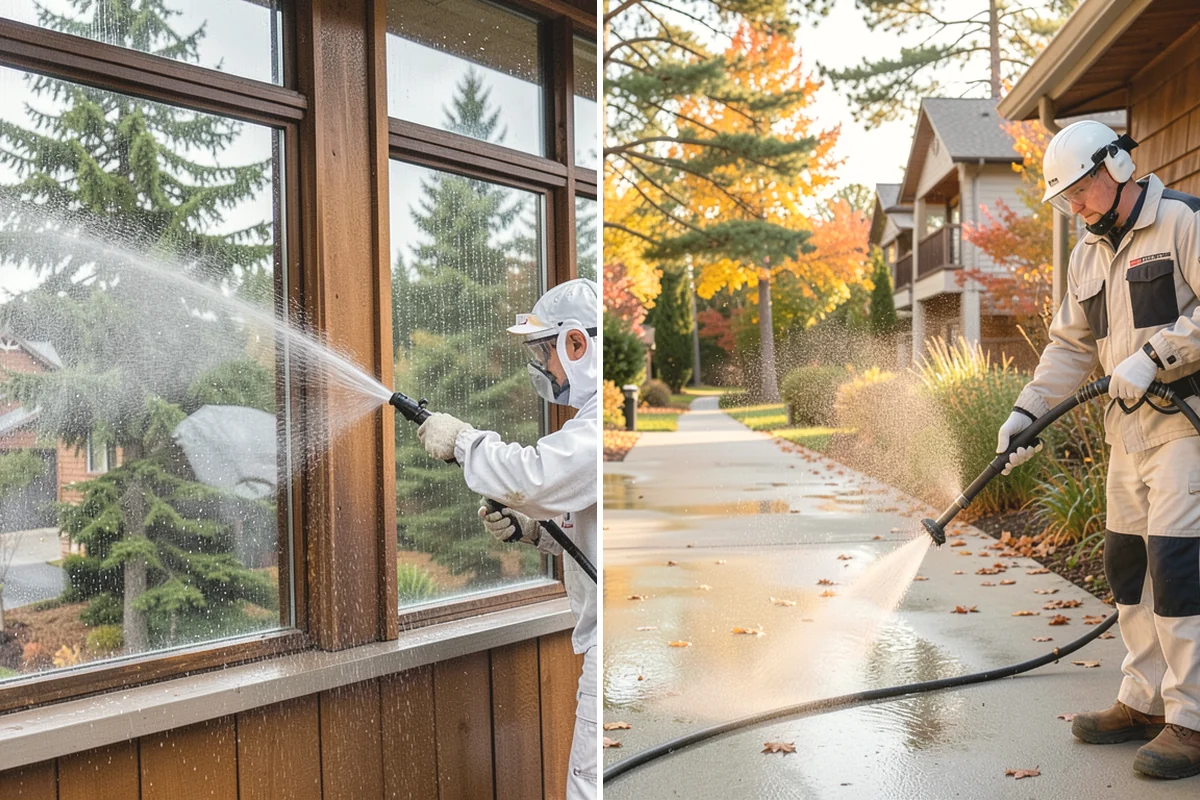 Bank Exterior Cleaning in North Bend, King County, WA - Coordinate access around hours and security systems