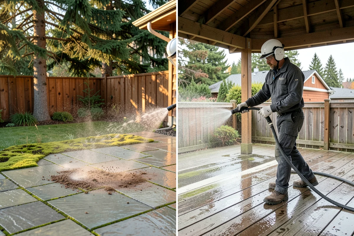 Bank Exterior Cleaning in Puyallup, Pierce County, WA - Coordinate access around hours and security systems