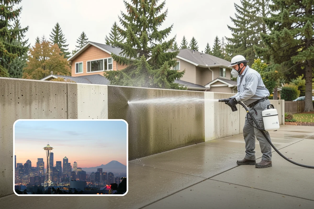 Bank Exterior Cleaning in Seattle, King County, WA - Maintains a clean, trustworthy image at every customer touch point