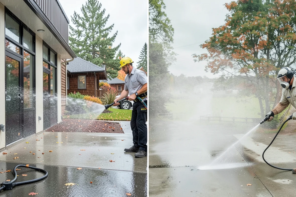 Bank Exterior Cleaning in Sedro-Woolley, Skagit County, WA - Coordinate access around hours and security systems