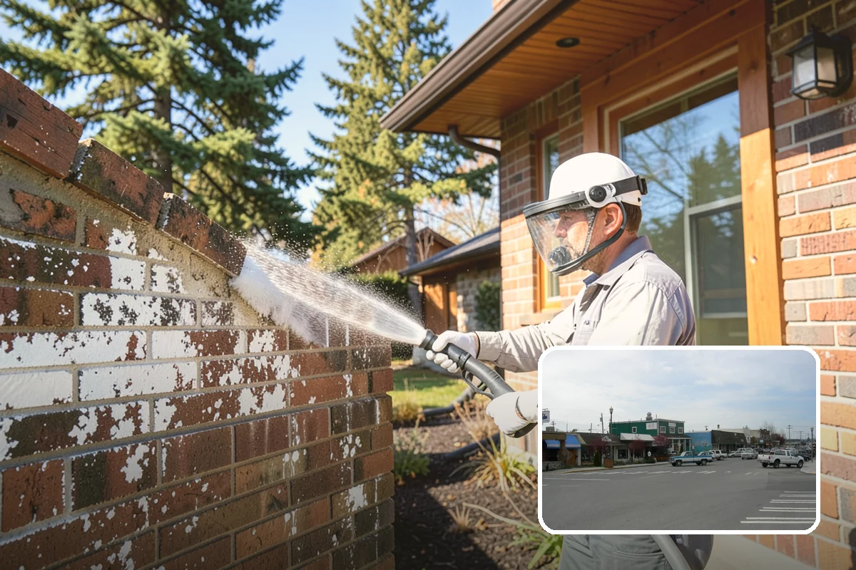 Bank Exterior Cleaning in Stanwood, Snohomish County, WA - Maintains a clean, trustworthy image at every customer touch point