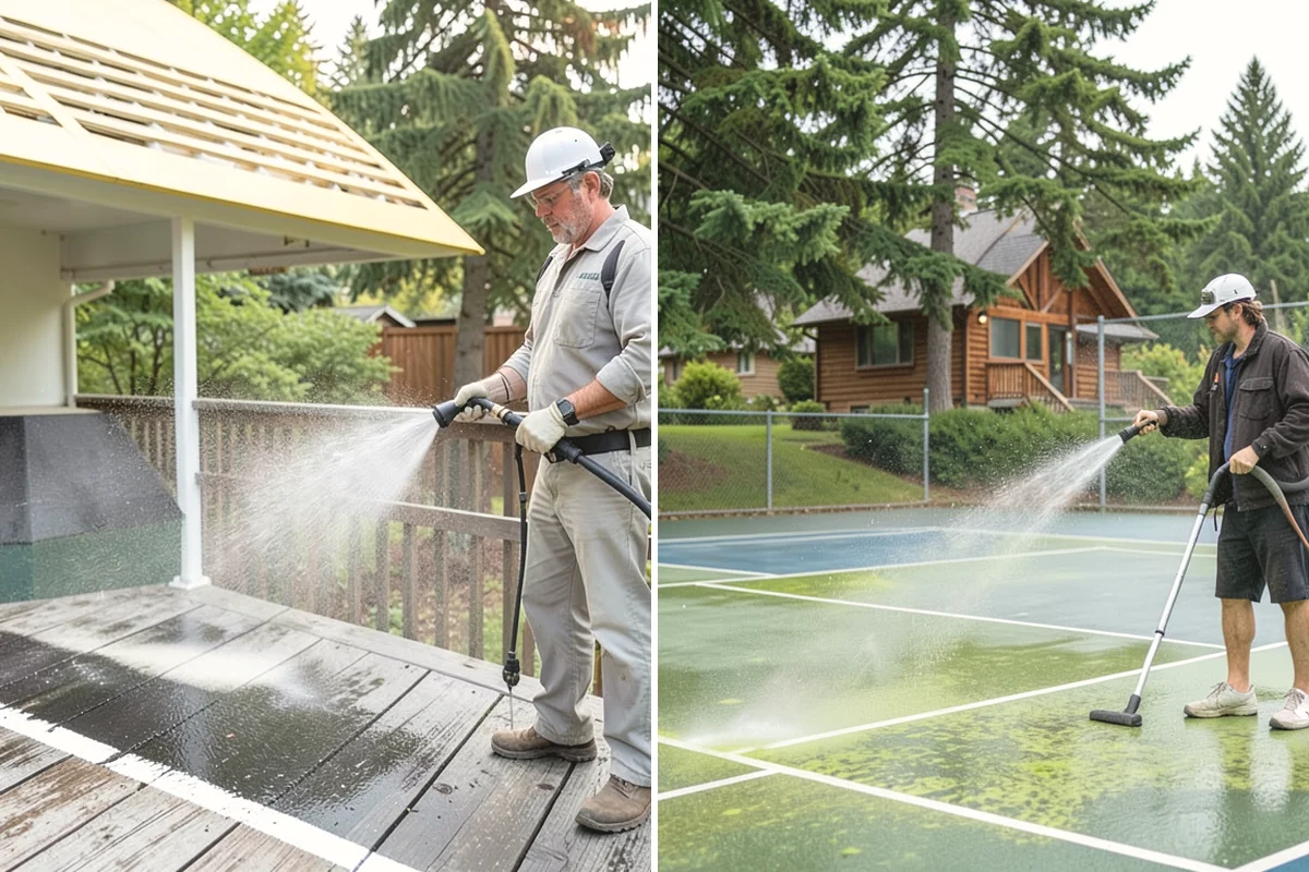 Bank Exterior Cleaning in Steilacoom, Pierce County, WA - Coordinate access around hours and security systems
