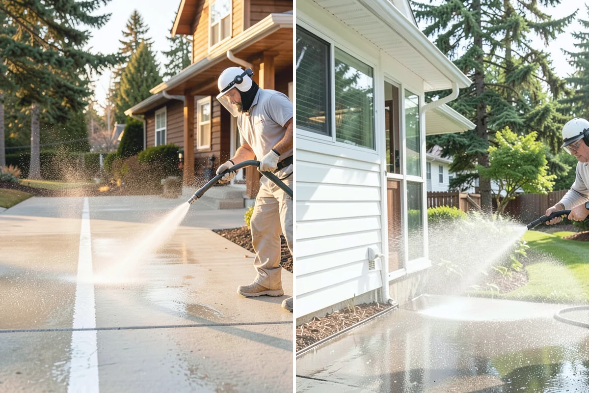 Bank Exterior Cleaning in Sumner, Pierce County, WA - Coordinate access around hours and security systems
