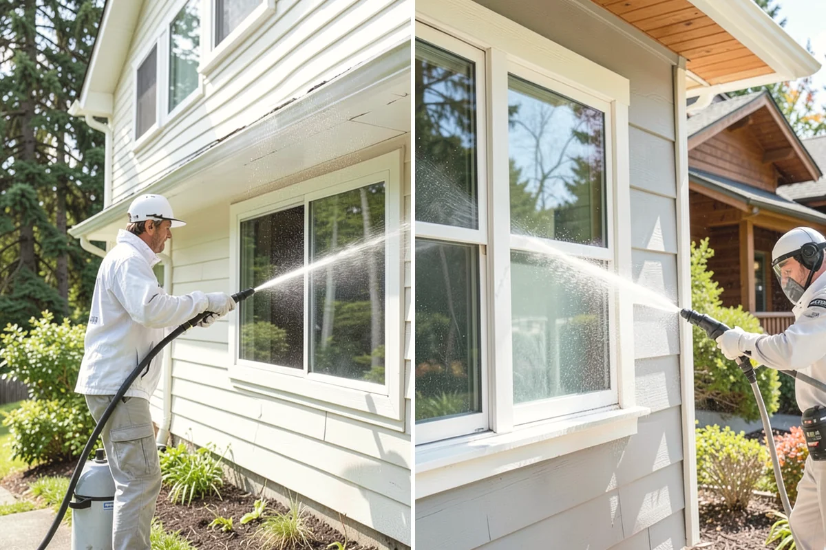 Bank Exterior Cleaning in Tacoma, Pierce County, WA - Coordinate access around hours and security systems