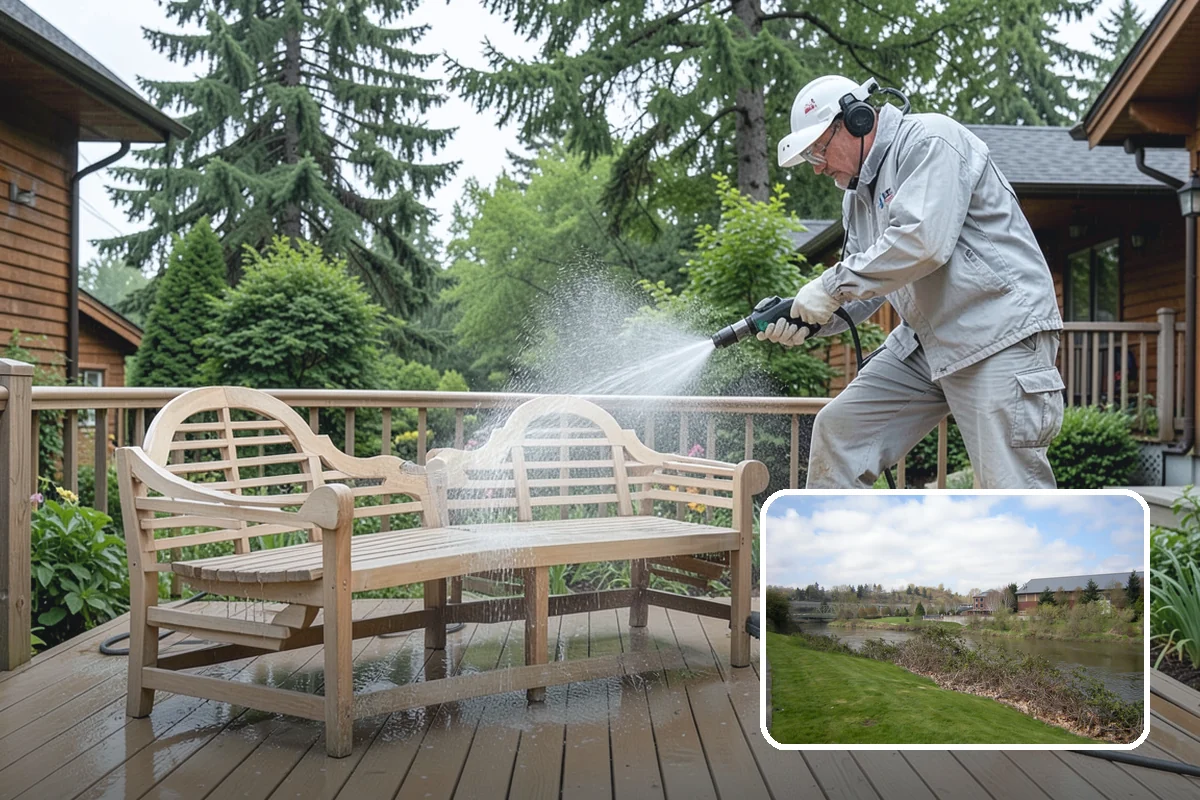 Bank Exterior Cleaning in Tukwila, King County, WA - Maintains a clean, trustworthy image at every customer touch point