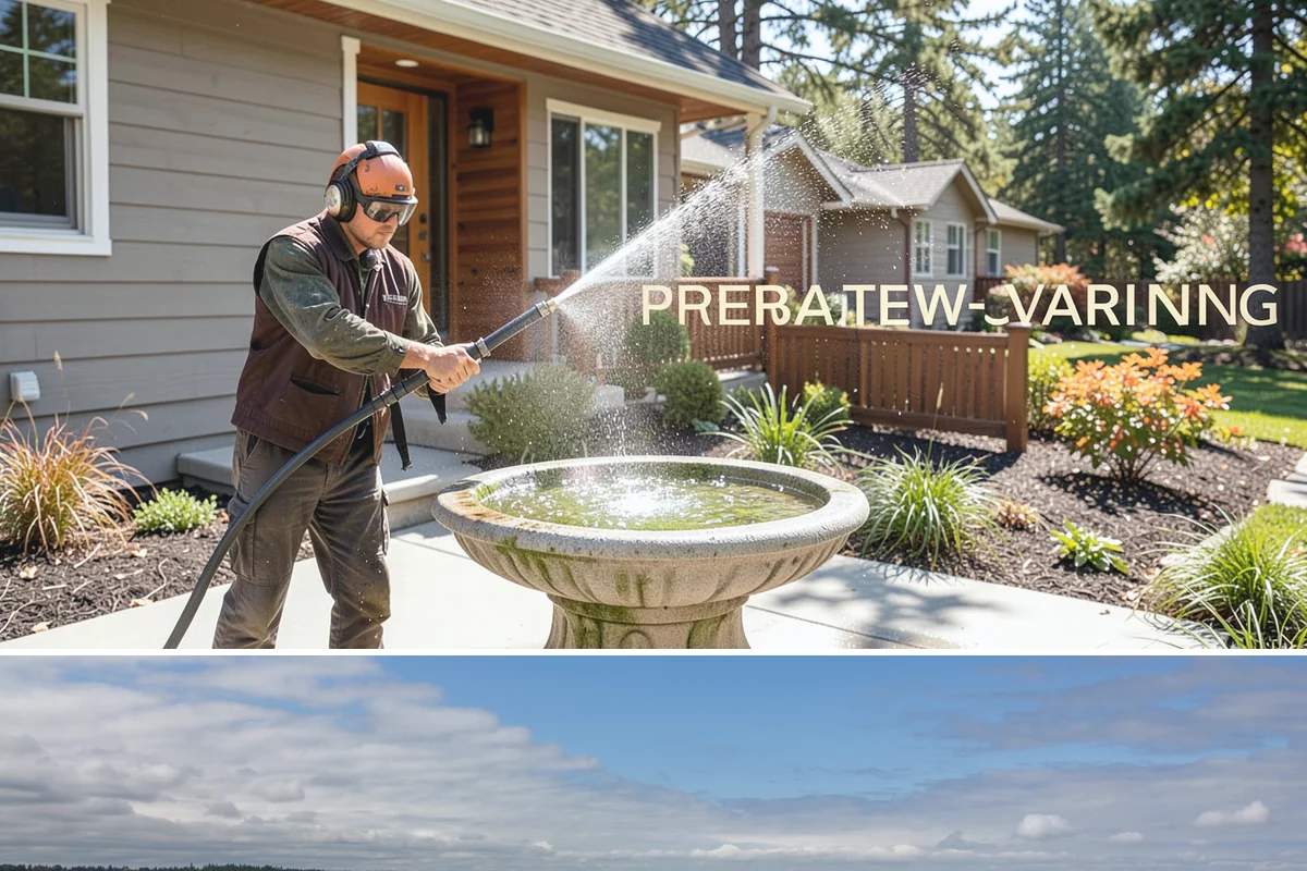 Bank Exterior Cleaning in University Place, Pierce County, WA - Quarterly cleaning keeps a bank exterior consistently sharp, with added attention in spring when pollen and algae peak.