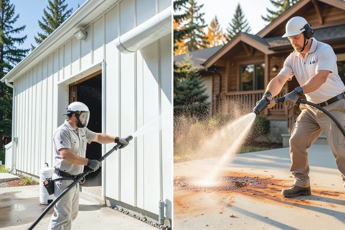 Bank Exterior Cleaning in Wilkeson, Pierce County, WA - Coordinate access around hours and security systems