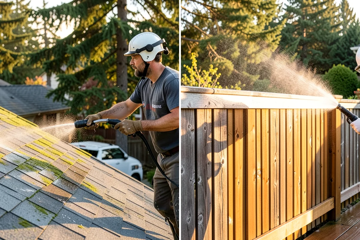 Bar & Restaurant Patio Cleaning in Arlington, Snohomish County, WA - Pre-treat greasy zones and around table and bar areas