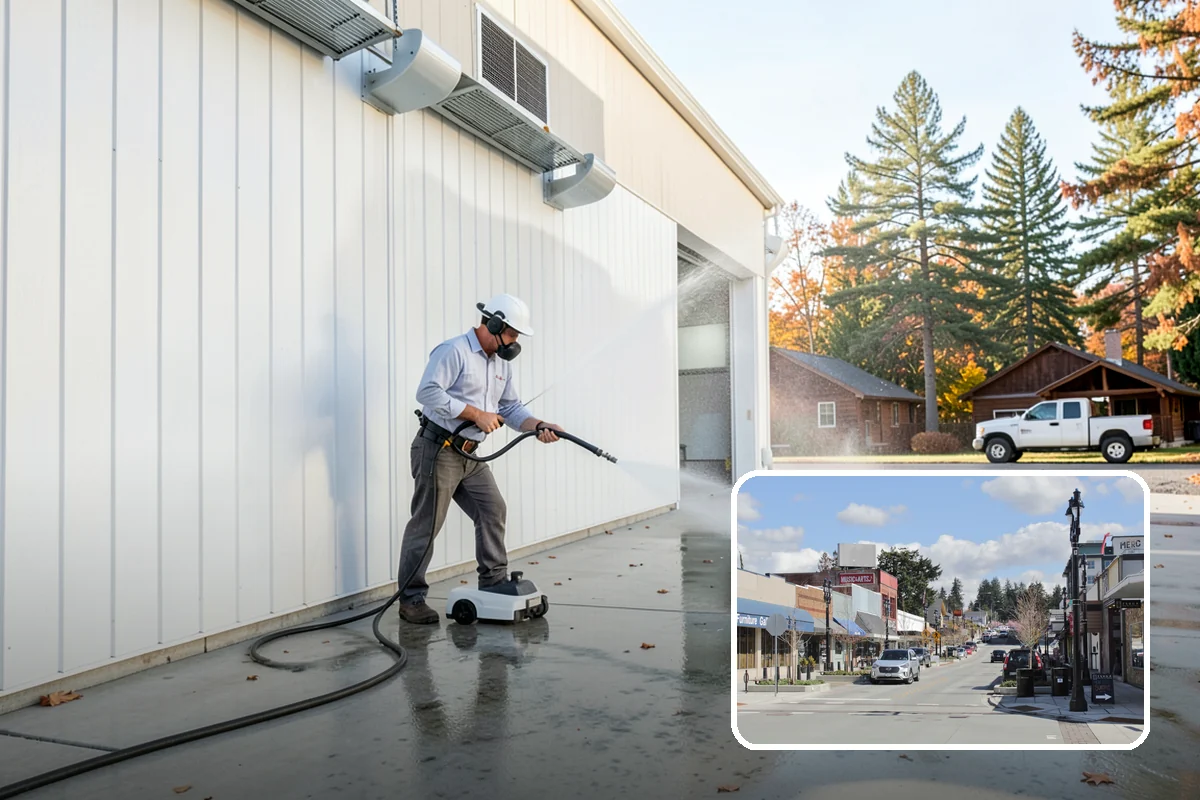 Bar & Restaurant Patio Cleaning in Bothell, King County, WA - Breaks down grease and sugar ground into patio surfaces