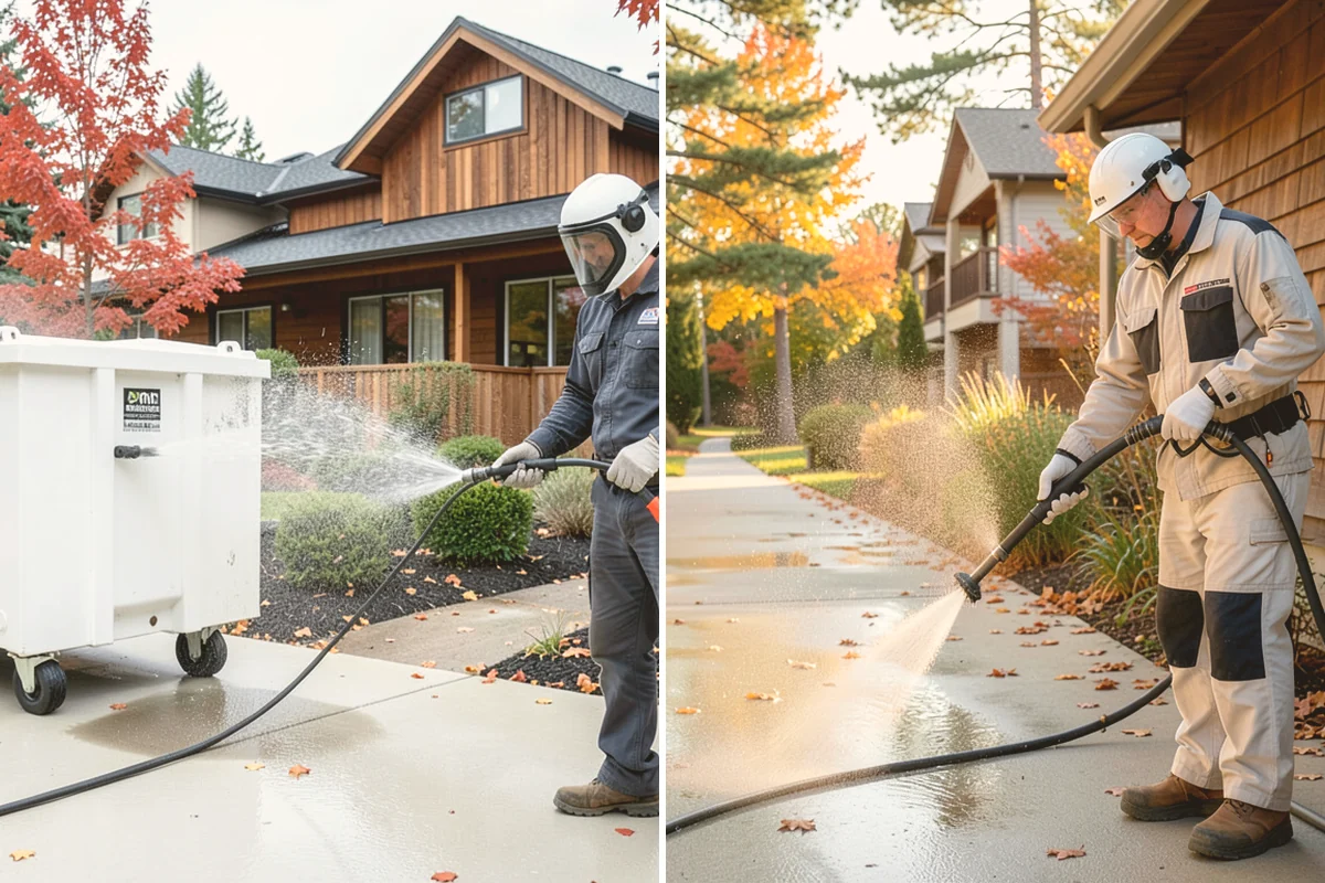 Bar & Restaurant Patio Cleaning in Brier, Snohomish County, WA - Pre-treat greasy zones and around table and bar areas