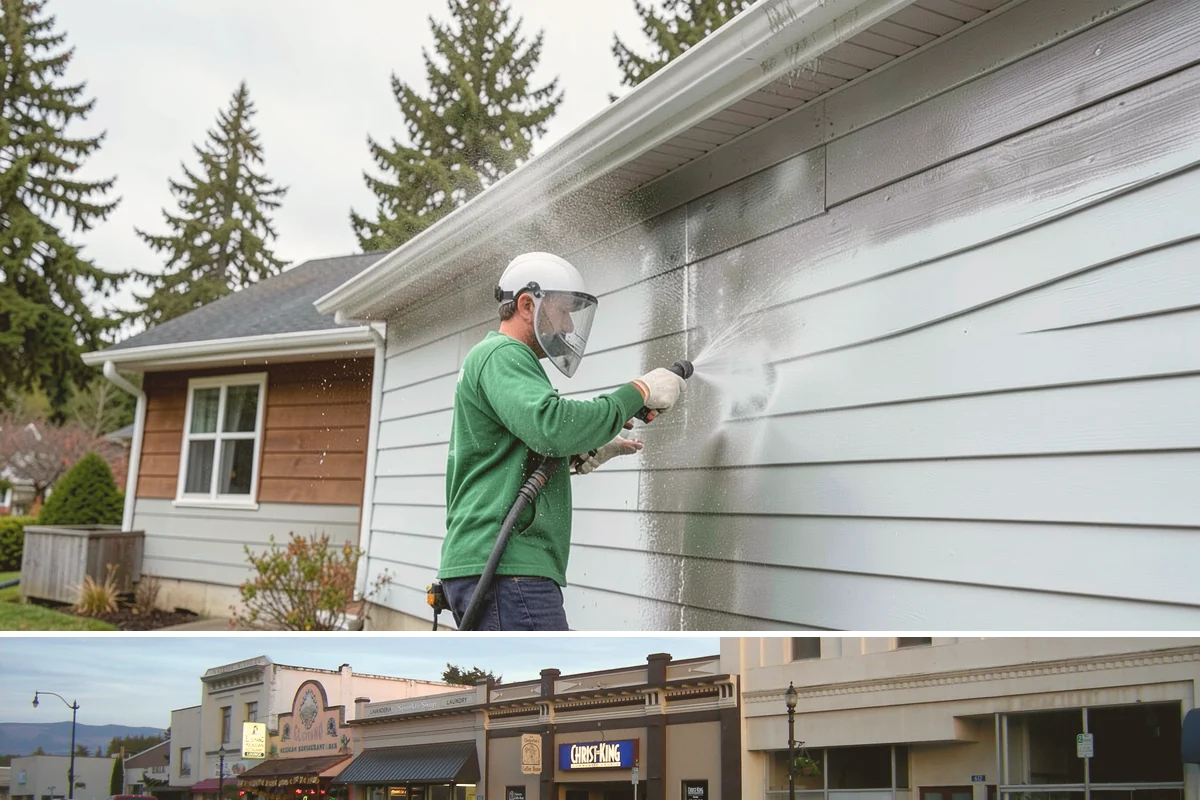 Bar & Restaurant Patio Cleaning in Burlington, Skagit County, WA - A thorough spring cleaning readies patios for peak outdoor dining, with regular touch-ups through the summer season.