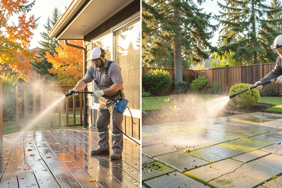 Bar & Restaurant Patio Cleaning in Carbonado, Pierce County, WA - Pre-treat greasy zones and around table and bar areas