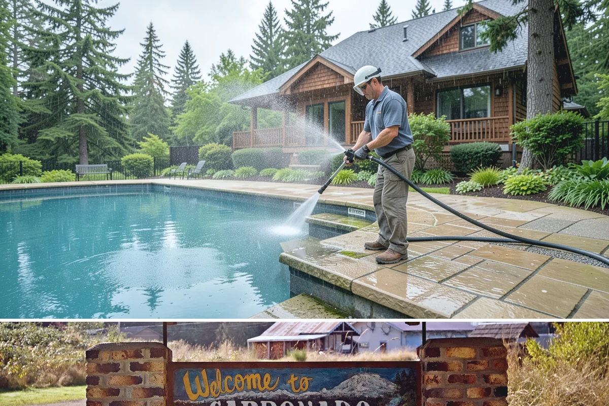 Bar & Restaurant Patio Cleaning in Carbonado, Pierce County, WA - A thorough spring cleaning readies patios for peak outdoor dining, with regular touch-ups through the summer season.