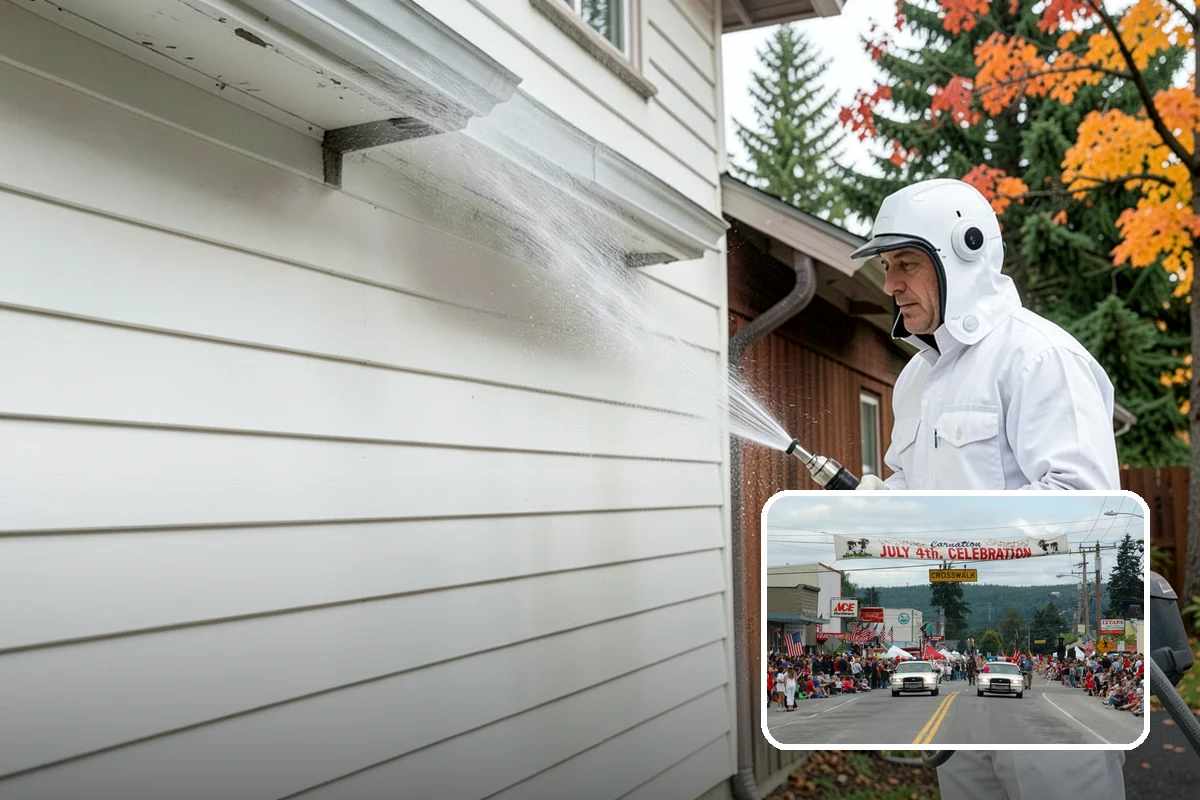 Bar & Restaurant Patio Cleaning in Carnation, King County, WA - Breaks down grease and sugar ground into patio surfaces