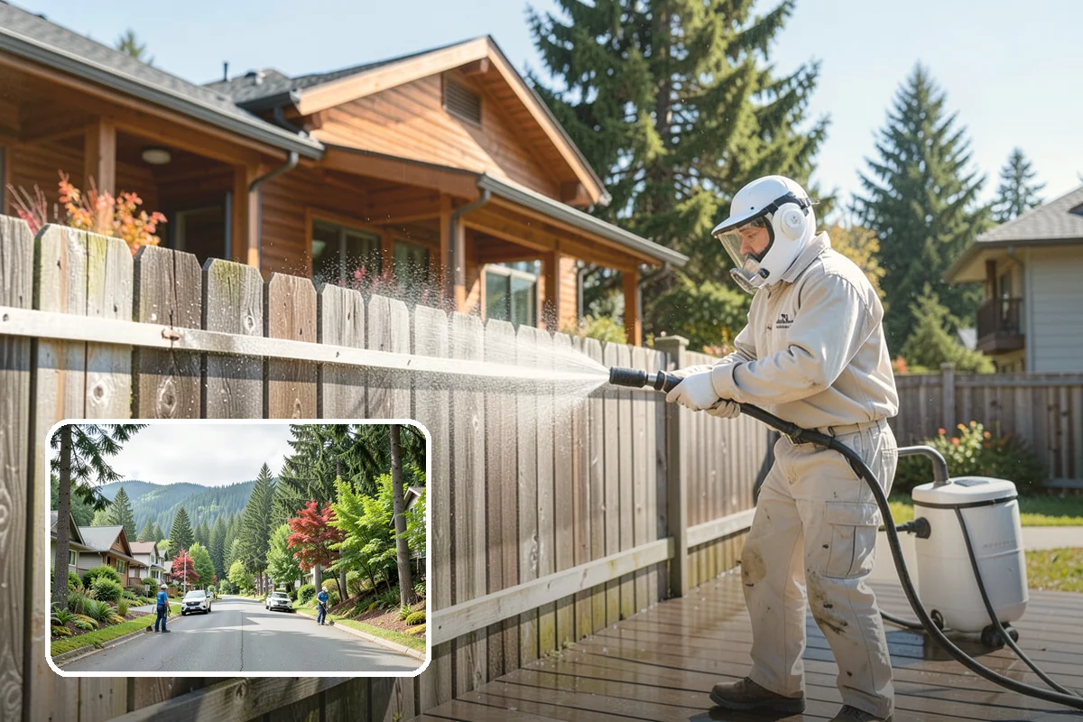 Bar & Restaurant Patio Cleaning in Darrington, Snohomish County, WA - Breaks down grease and sugar ground into patio surfaces