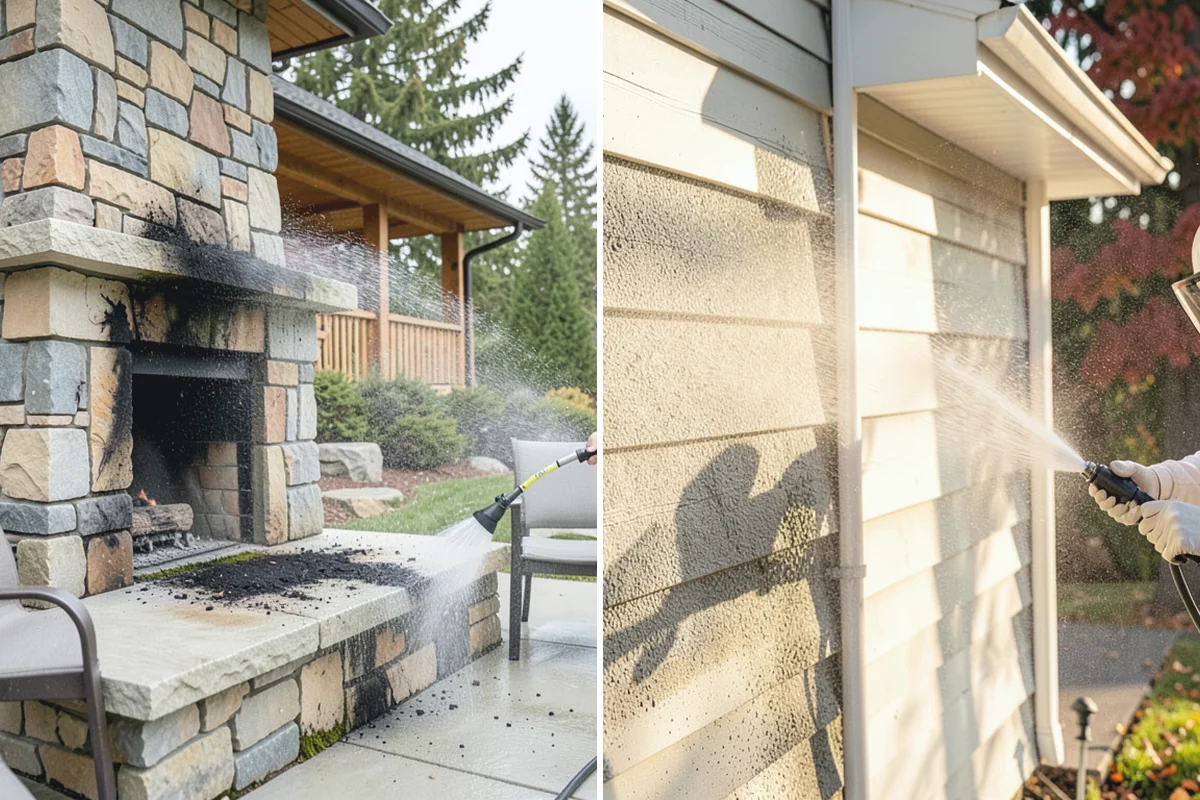 Bar & Restaurant Patio Cleaning in Des Moines, King County, WA - Pre-treat greasy zones and around table and bar areas