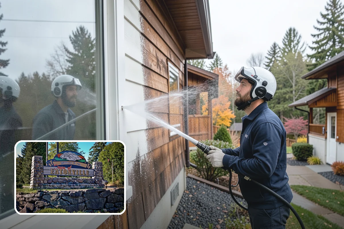 Bar & Restaurant Patio Cleaning in Eatonville, Pierce County, WA - Breaks down grease and sugar ground into patio surfaces